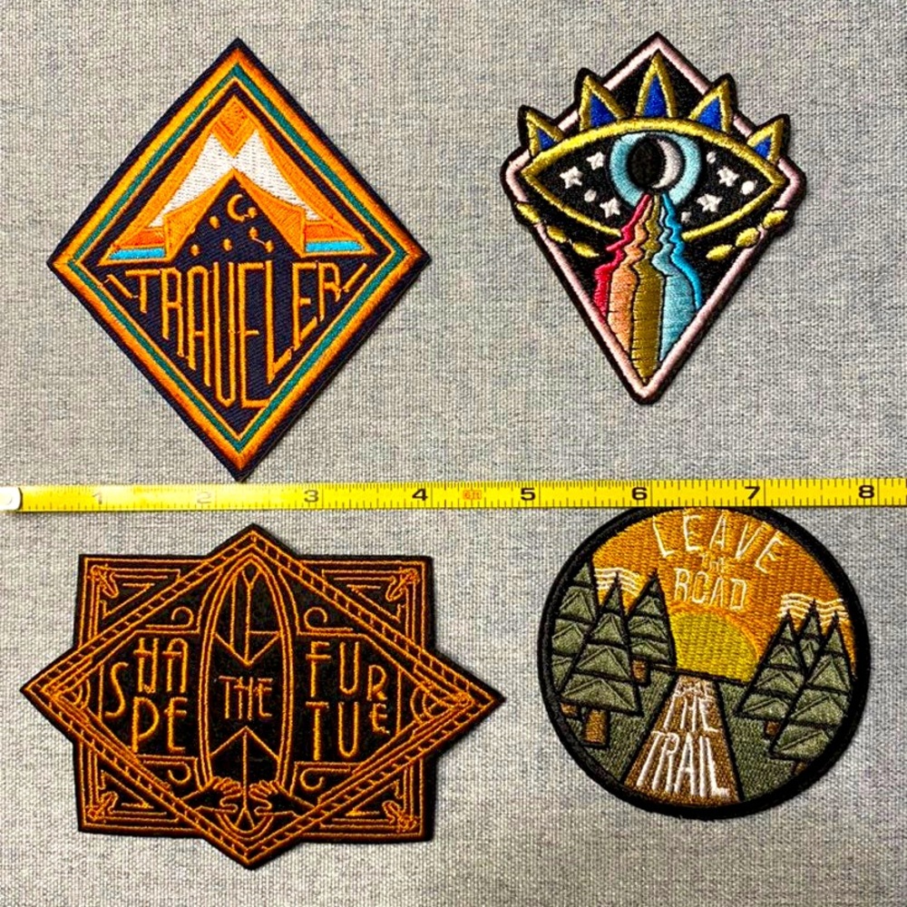 🏔 Iron on Patches 🗺🧭